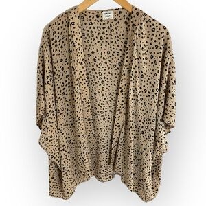 ARITZIA SUNDAY BEST Kimono Cardigan Beach Cover Up Festival size Medium Top